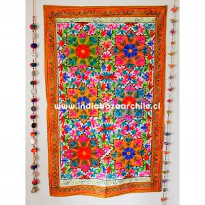 TELA MANTEL BORDADO FLORES XL 02