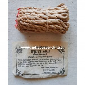 INCIENSO TIBETANO ORGÁNICO SALVIA BLANCA