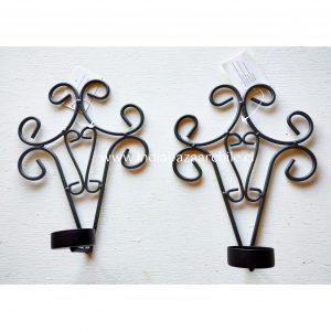 PAR CANDELABROS DE MURO