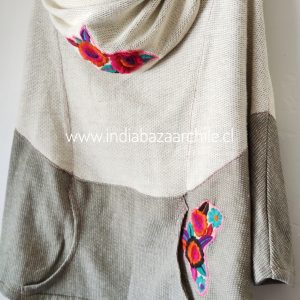 PONCHO CUELLO TORTUGA S-M