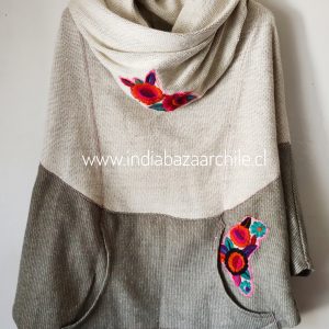 PONCHO CUELLO TORTUGA S-M