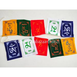 BANDERIN TIBETANO TERCIOPELO “S”