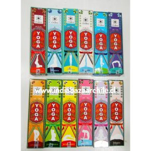 DISPLAY  INCIENSO YOGA 12 ASANAS