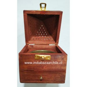 SAHUMADOR PIRAMIDE MADERA