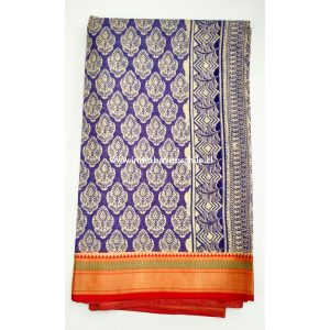 SAREE INDIA ALGODÓN BLOCK PRINT