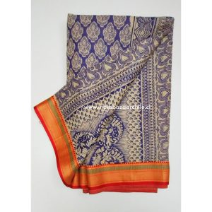 SAREE INDIA ALGODÓN BLOCK PRINT