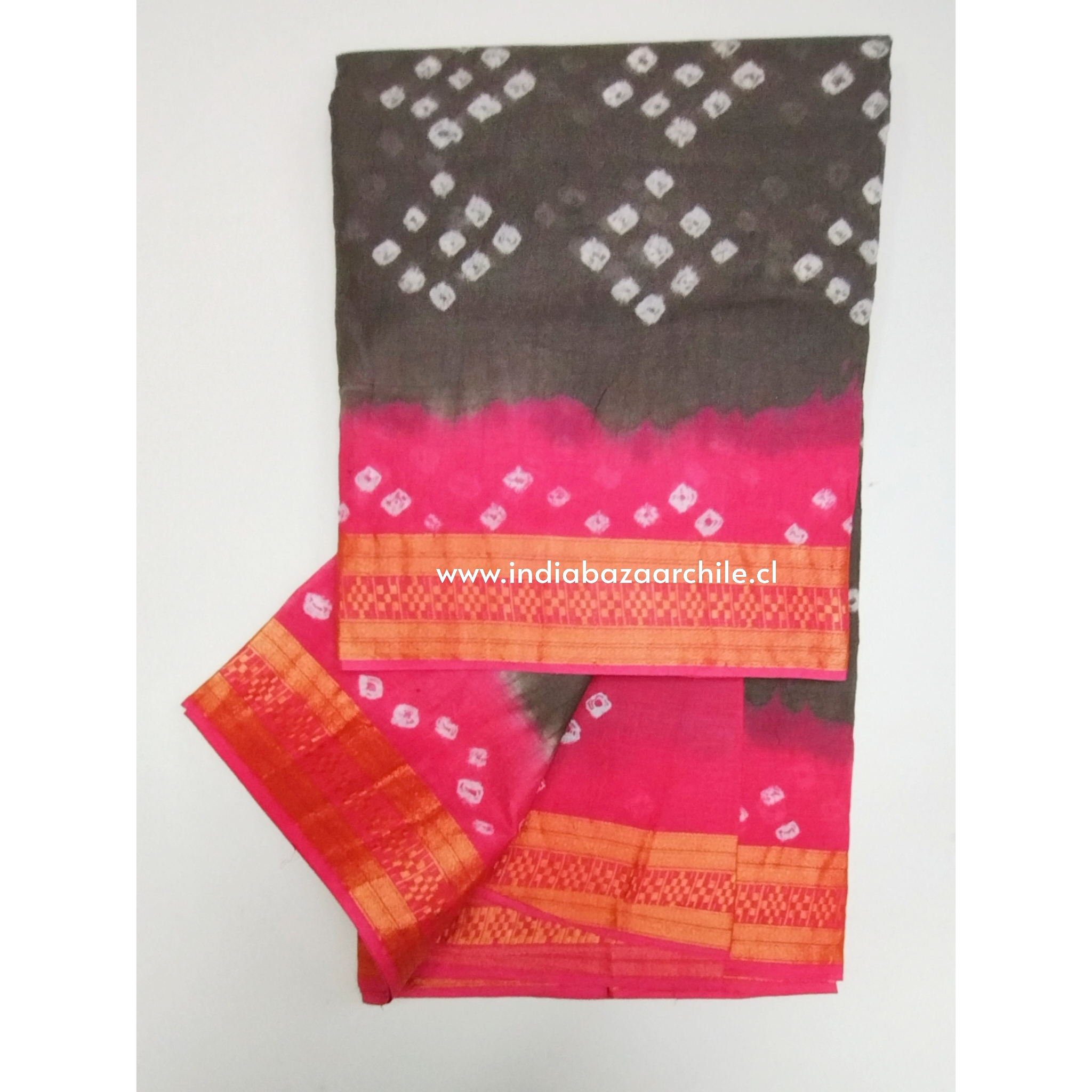 SARI INDIO ALGODON BATIK 1 - Imagen 3