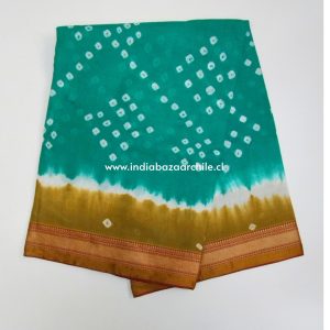SARI INDIO ALGODON SHIBORI 2