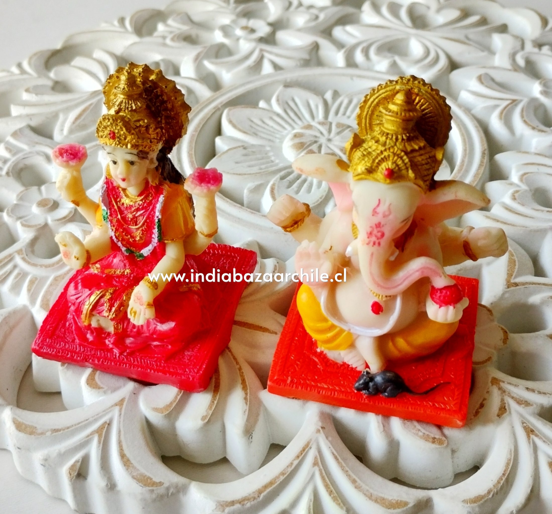 PACK GANESH - LAKSHMI ROJO - Imagen 3