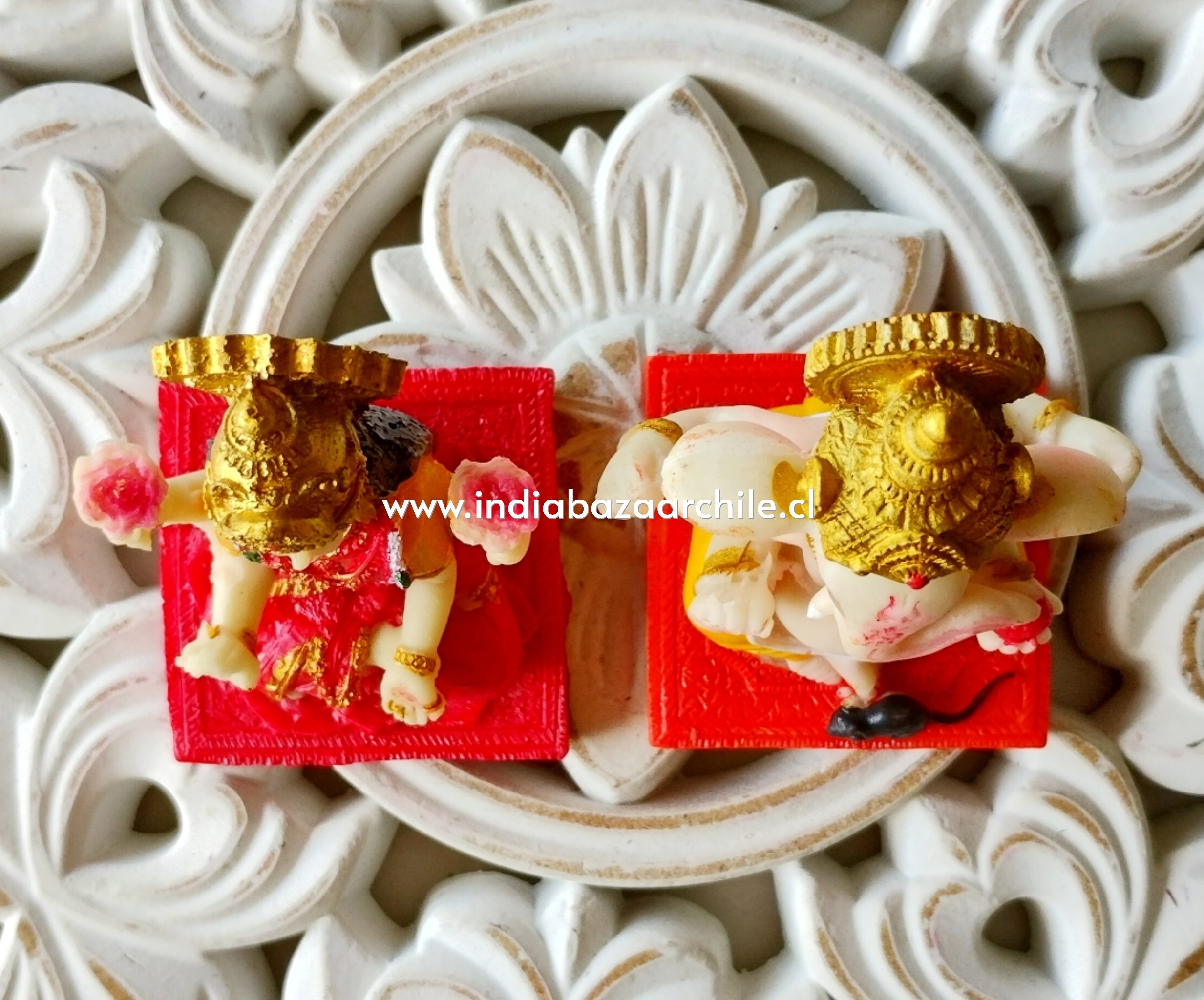 PACK GANESH - LAKSHMI ROJO - Imagen 2