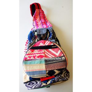 MOCHILA PATCHWORK PLEGABLE