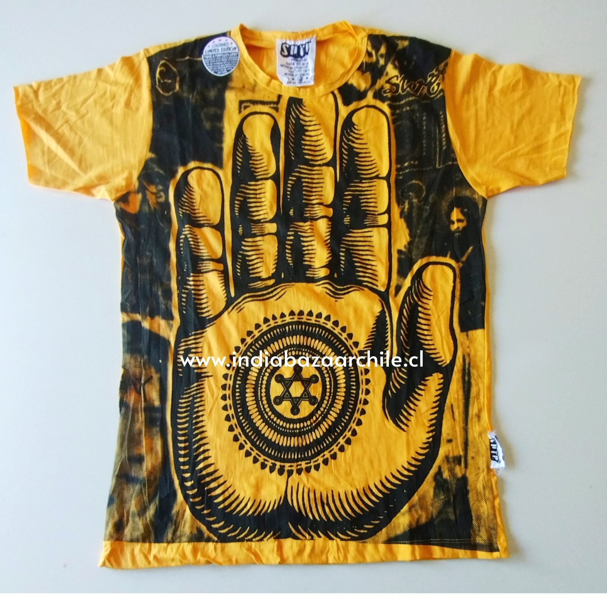 POLERA SURE ORIGINAL ALGODON MANO BUDDHA
