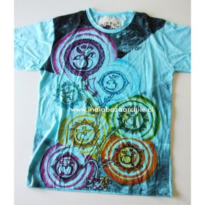 POLERA MIRROR ALGODON 7 CHAKRAS