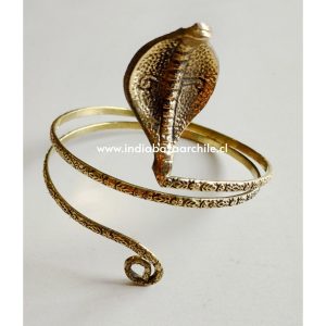 BRAZALETE COBRA REAL BRONCE