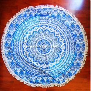TOALLA REDONDA MANDALA