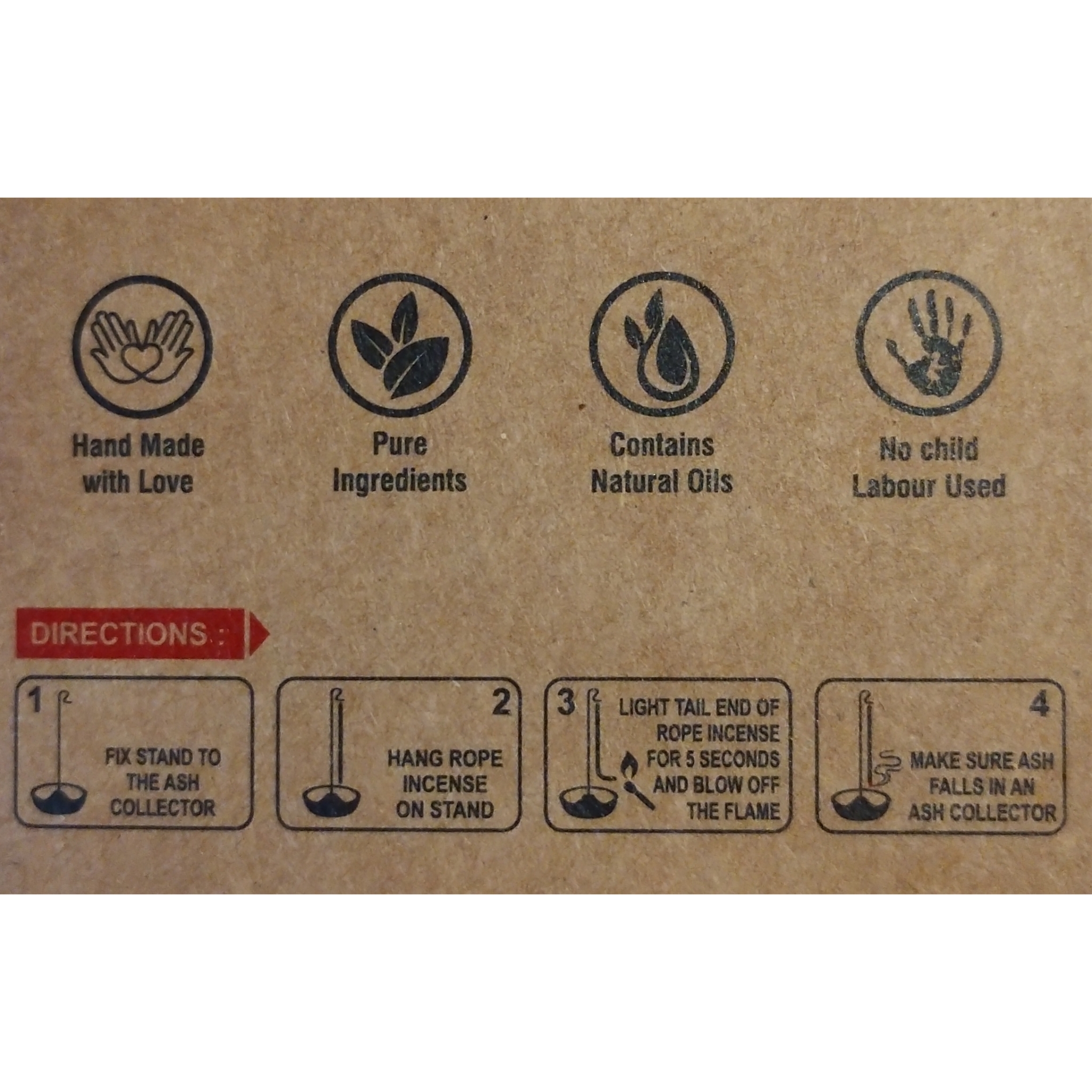 INCIENSO ORGANICO COLGANTE HUMO LENTO ( ANSIEDAD ) - Imagen 5