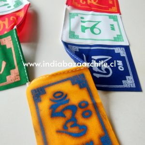 BANDERIN TIBETANO TERCIOPELO XS