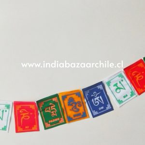 BANDERIN TIBETANO TERCIOPELO XS