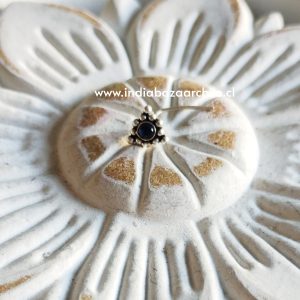 ARO PLATA 925 CON PIEDRA B7