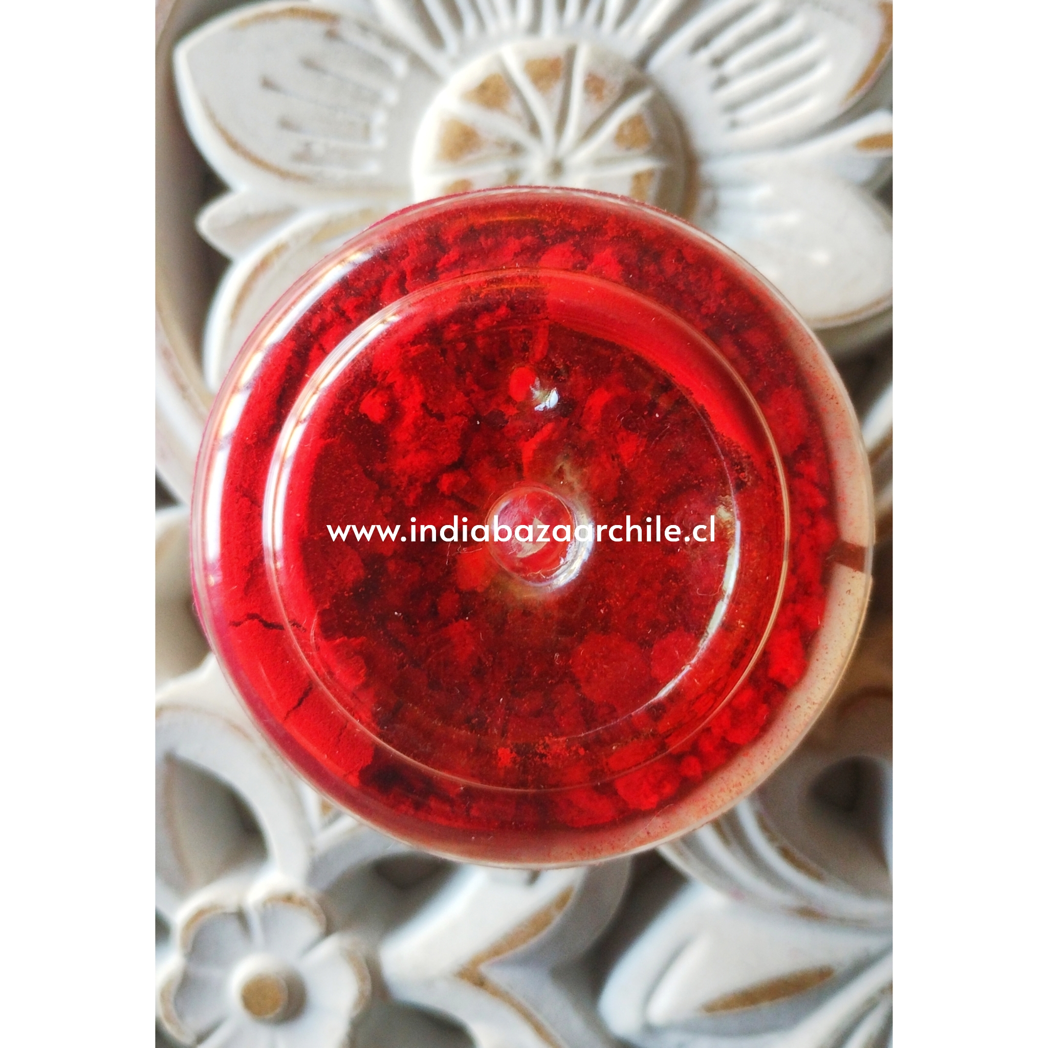 KUMKUM AYURVEDICO ROJO POLVO - Imagen 2