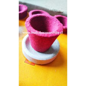 VASOS PARA SAHUMAR DE ROSA