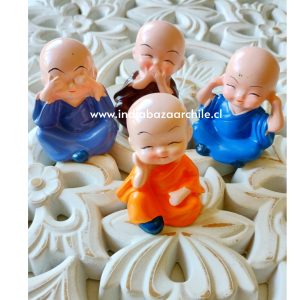 SET MINI DE 3 BUDAS SABIOS + FELIZ