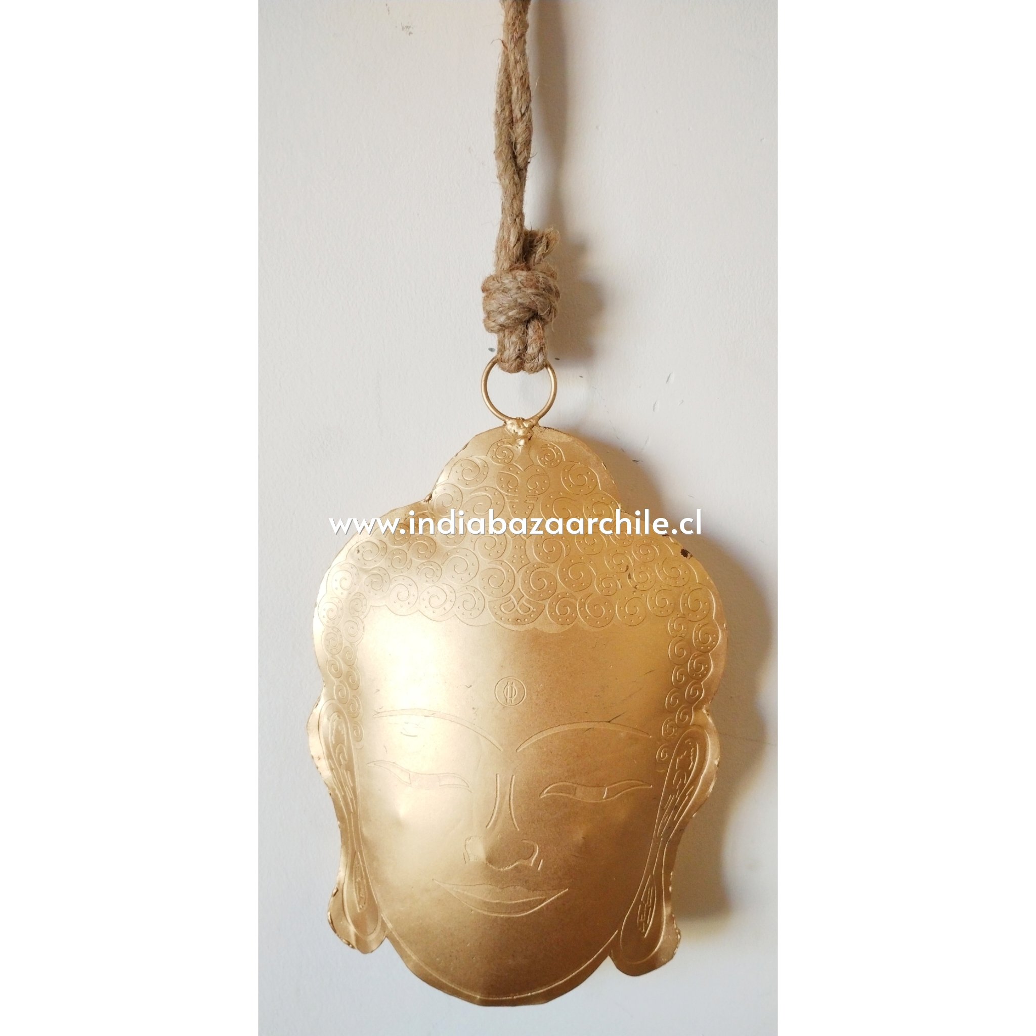 CAMPANA VINTAGE METALICA BUDA XL - Imagen 2
