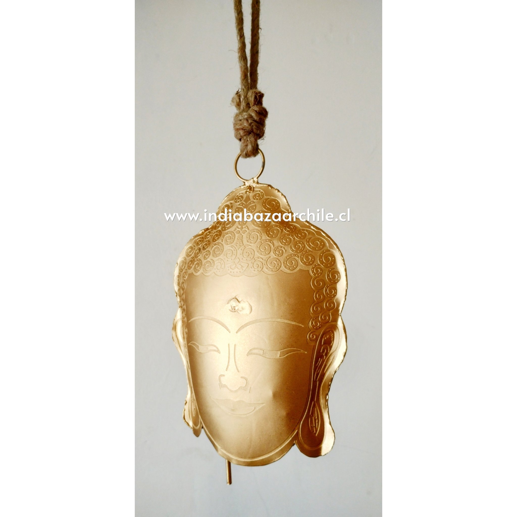 CAMPANA VINTAGE METALICA BUDA XL - Imagen 5