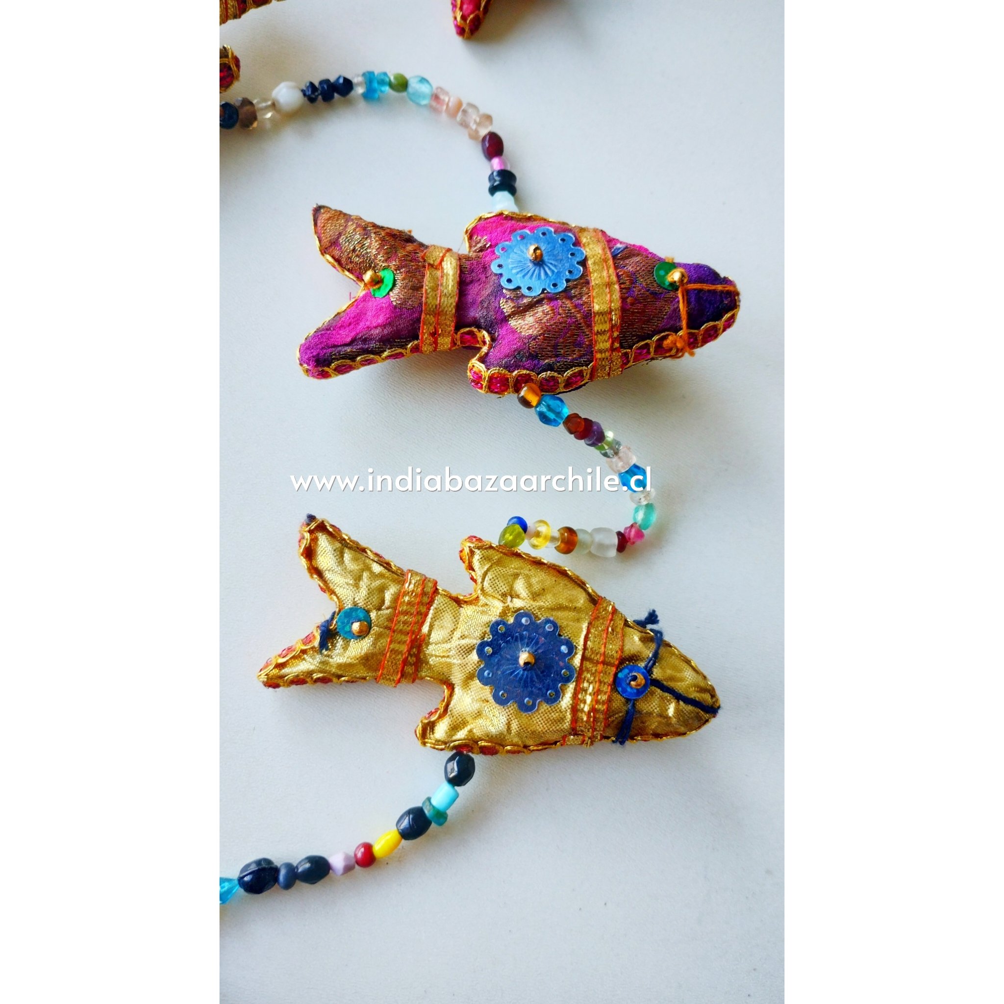 COLGANTE BORDADO PECES - Imagen 3