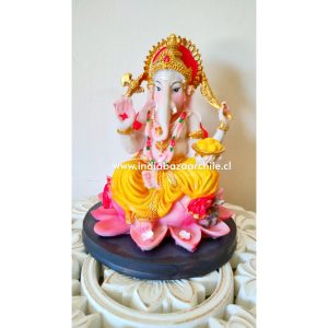JAI GANESH FLOR LOTO MEDIANO 15CM