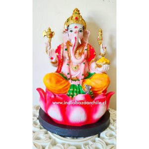 JAI GANESH FLOR LOTO GRANDE 30CM