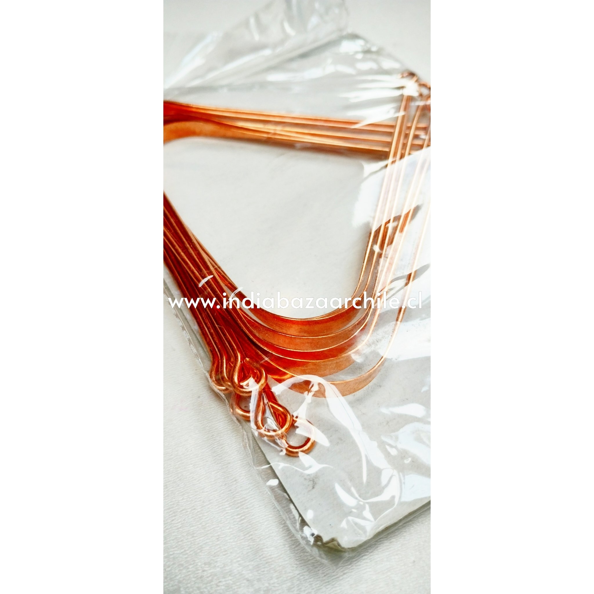 DOCENA LIMPIA LENGUA AYURVEDICO 100% COBRE - Imagen 2