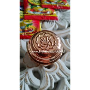 PACK 3 KUMKUM + CAJITA COBRE GANESH