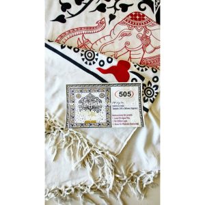TELA MANDALA GRUESA 100% ALGODÓN ELEFANTE
