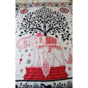 TELA MANDALA GRUESA 100% ALGODÓN ELEFANTE