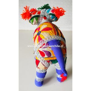 AMULETO ELEFANTE DECO XXXL MORADO BUENA SUERTE