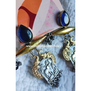 ARO VINTAGE ÁGATA AZUL