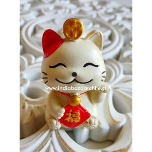 GATO SUERTE MANEKI NEKO BLANCO