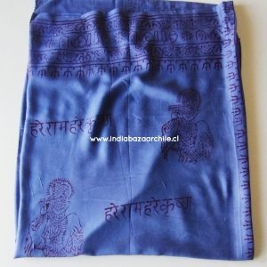 PAÑUELO DEVOCIONAL KRISHNA VIOLETA