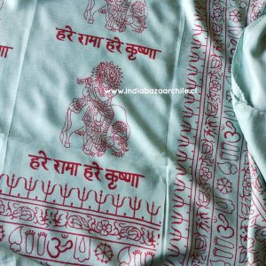PAÑUELO DEVOCIONAL KRISHNA CELESTE XL