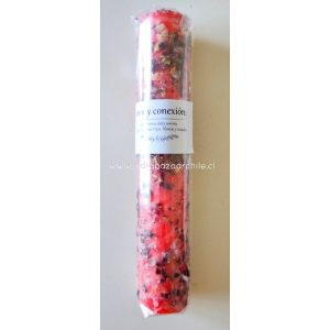 SÚPER CIRIO ROSAS RITUAL AMOR Y CONECCIÓN