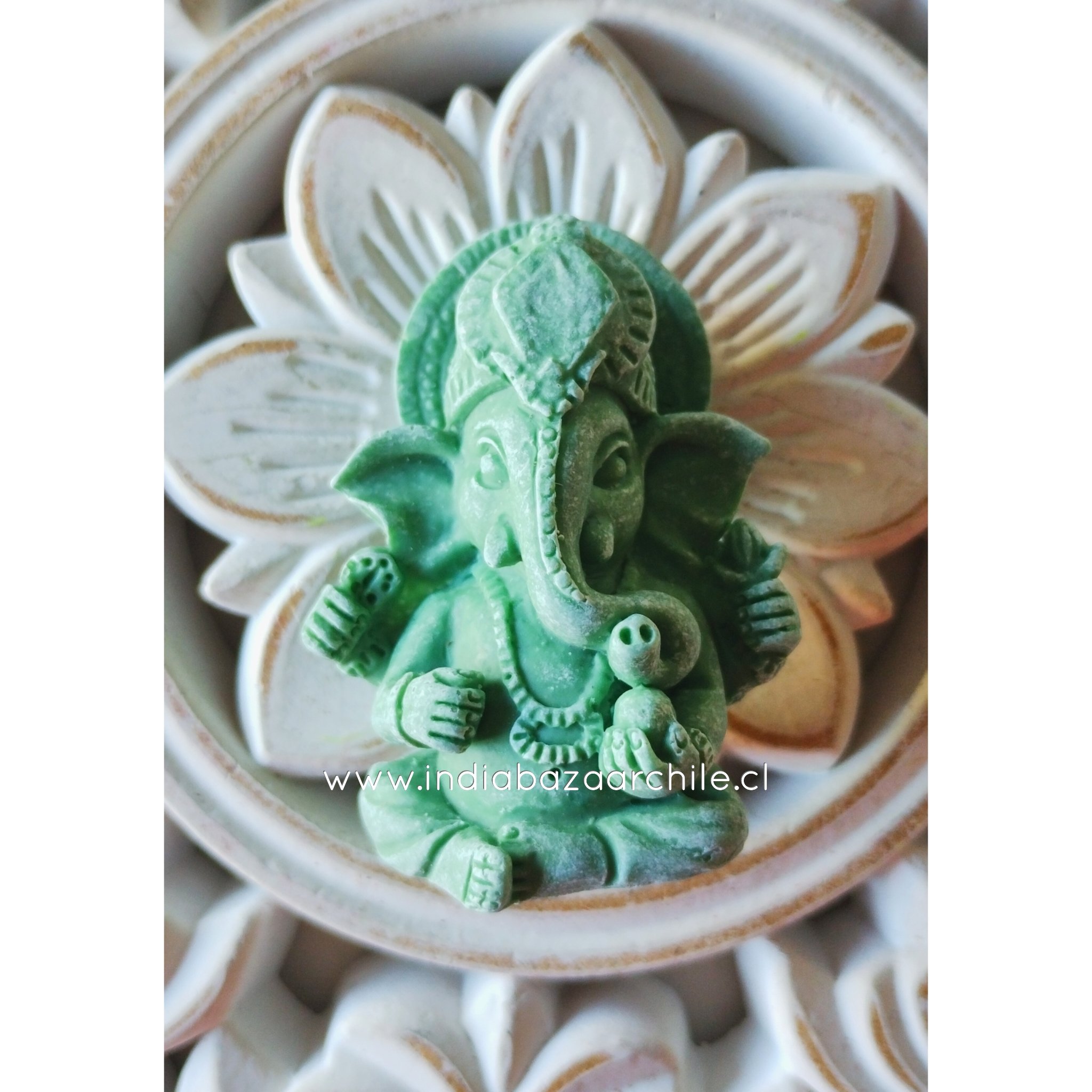 GANESH TURQUESA TERMINACIÓN PIEDRA - Imagen 2