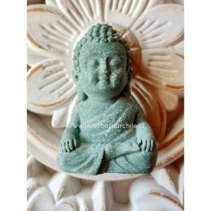 FIGURA BUDA MEDITANDO EN LOTO