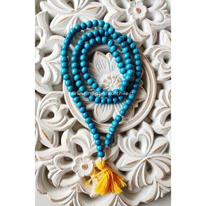 JAPA MALA MADERA TURQUESA 108