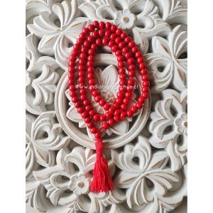 JAPA MALA MADERA ROJA 108