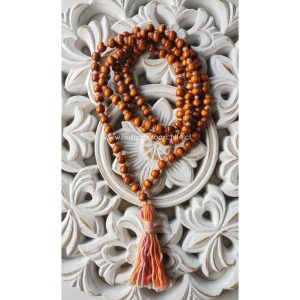 JAPA MALA MADERA NATURAL NUDOS 3