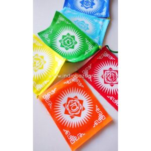 BANDERÍN 7 CHAKRAS ALGODÓN