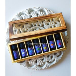 SET ACEITES 7 CHAKRAS AROMATERAPIA