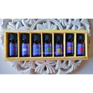 SET ACEITES 7 CHAKRAS AROMATERAPIA