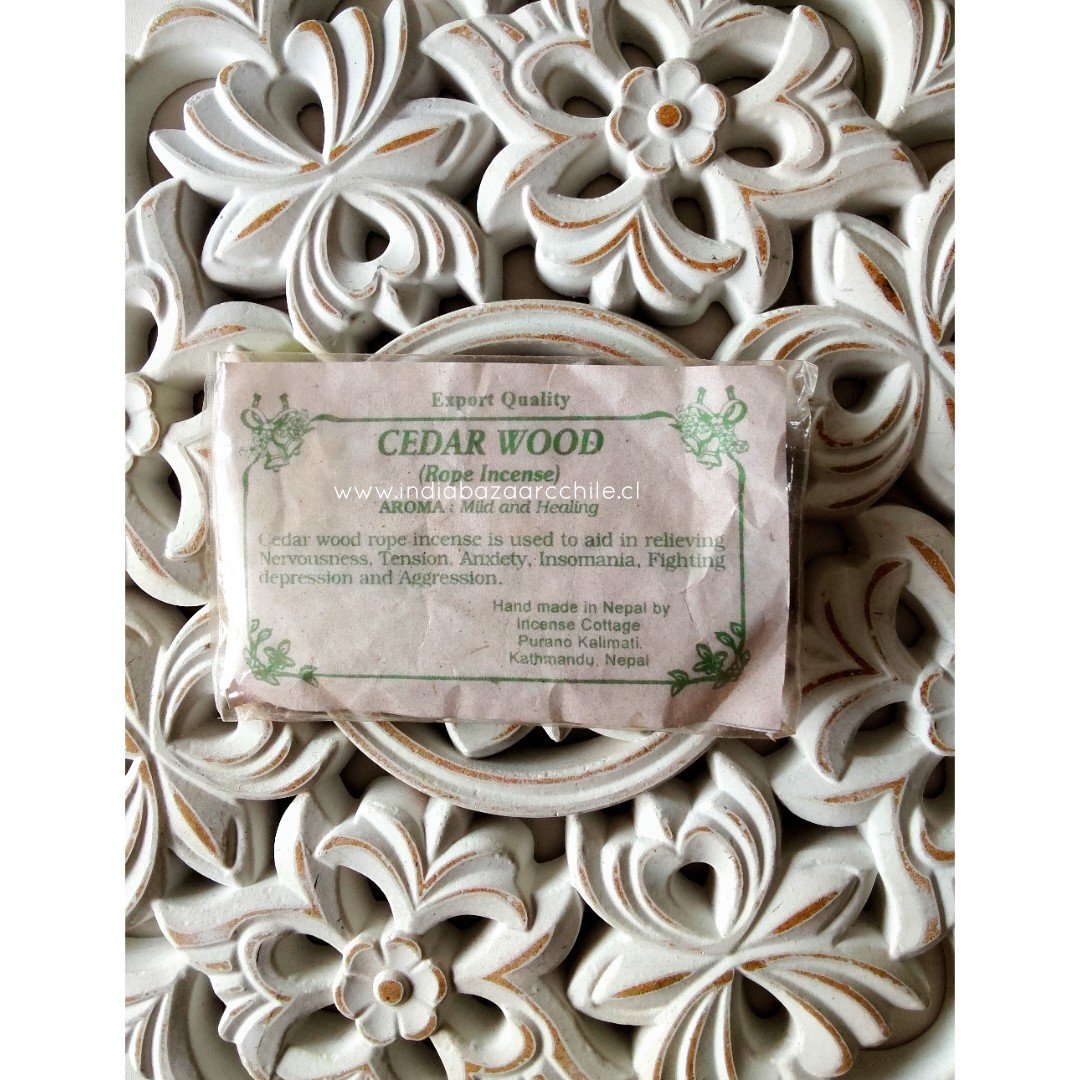 INCIENSO TIBETANO CEDRO ORGANICO